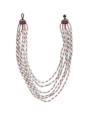 Nayáim Necklace <br> White & Red