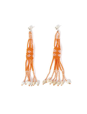 Jéne Earrings <br> Orange