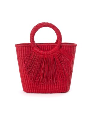 Moche Basket Bag <br> Red